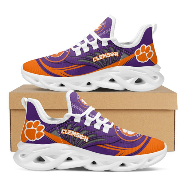 Women's Clemson Tigers Flex Control Sneakers 001